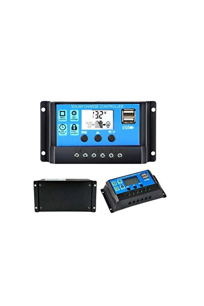 Hobi Mekatronik Akıllı Güneş Paneli Şarj Kontrol Cihazı Regülatörü - 20a