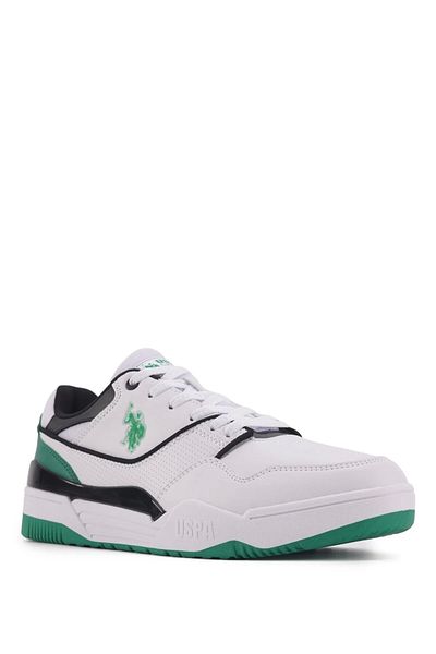 U.S. Polo Assn. Us Polo Assn. Martell Men's Shoes - White, Green and Black