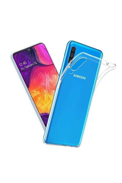 ZM STORE Samsung Galaxy A70 Kılıf Zore Süper Silikon Ince Şeffaf Kapak