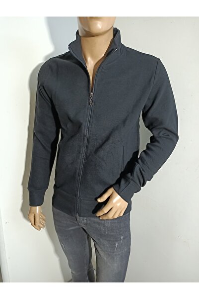 DYNAMO Спортивний светр з високим коміром і блискавкою