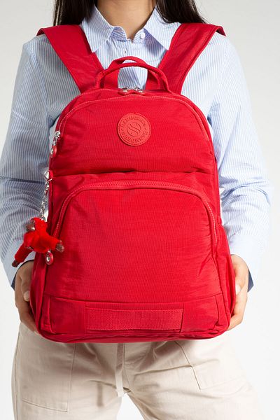 YOGII Altos Model Unisex High School University Kipling Fabric Waterproof Daily and School Bag Multi-Compartment
