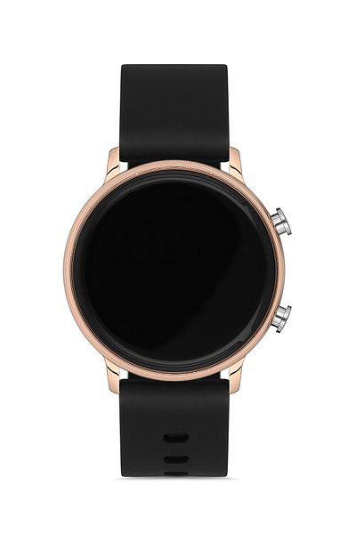 Aqua Di Polo 1987 Unisex Siyah Gold Rose Silikon Dijital Led Kol Saati APWR032003