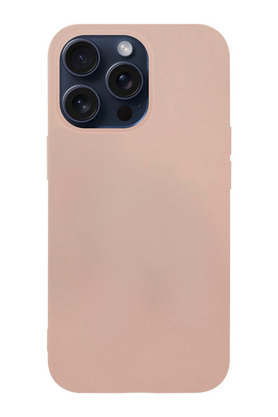 shoptocase Iphone 15 PRO MAX Uyumlu İçi Süet Lansman Lux Silikon Telefon Kılıfı