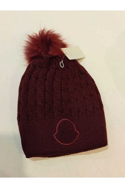 BTL STORE New Season Women's Beret Logo Detailed winter beanie hat