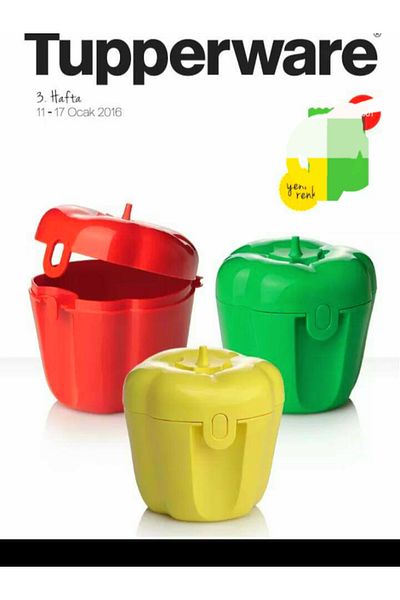 Tupperware Pepper Storage 3-Piece Spice Bowl
