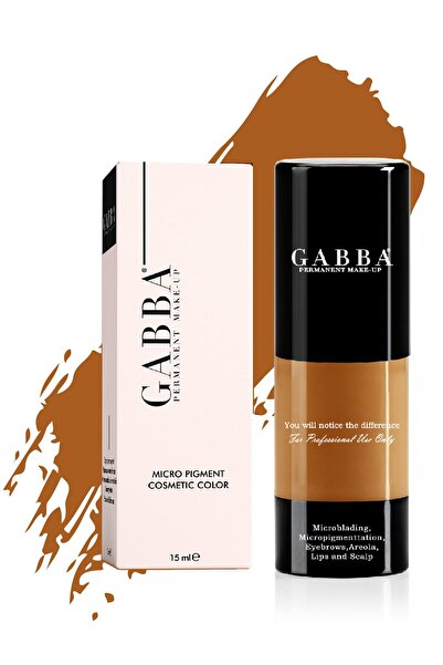 GABBA PERMANENT MAKE-UP 444 Bleding Yellow Karışım Boyası Kalıcı Makyaj Pigme...