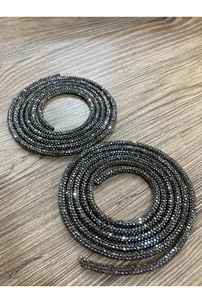 TURGAÇ Crystal stone boot laces