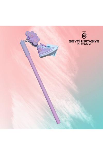 SEYFİKİRTASİYE هدية قلم رصاص بنمط الأحذية والفراشة