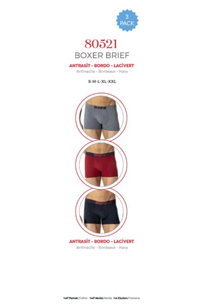 U.S. Polo Assn. Αρσενικό, Αδειοδοτημένο, USPA, Ανθρακί-Βουργουνδία-Μπλε Ναυτικό 3-Boxer