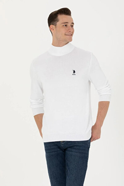 U.S. Polo Assn. Η.Π.Α. Polo Assn. Ανδρικό πουλόβερ Melange Basic G081SZ120TK.000 TEKSPOR