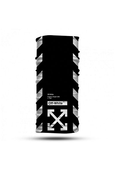 Vwear Off-white Neck Collar Bandana Hair Band
