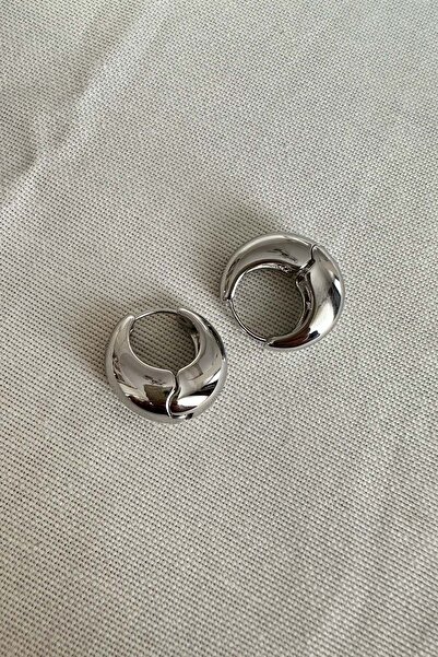 AMORE.İST STORE Almond Silver Küpe