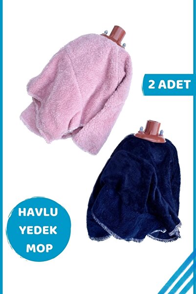 Entude Havlu Yedek Mop, Vileda Paspası, 2 Adet Ekonomik Vileda Ucu