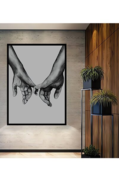 Teona Ahşap Dekoratif Gift Yatak Odası Konseptli Ahşap Tablo Çerçeve Görünüml...