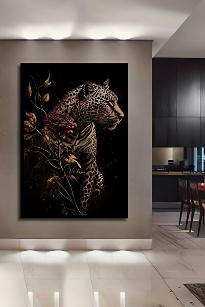 Teona Ahşap 3 Boyutlu Tropikal Doğa Manzara Temalı Ahşap Tablo Çerçeve Görünü...