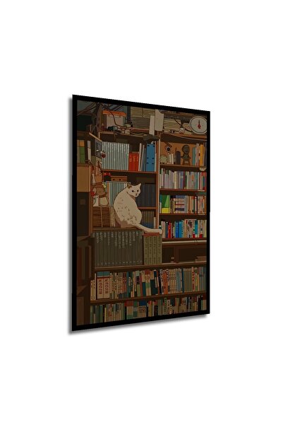 Teona Ahşap Dekoratif Bohem Minimalist Soyut Çizim Ahşap Tablo Çerçeve Görünümlü Dikey Duvar Dekorasyon Tablosu