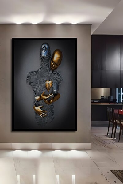 Teona Ahşap 3 Boyutlu Tropikal Doğa Manzara Temalı Ahşap Tablo Çerçeve Görünü...