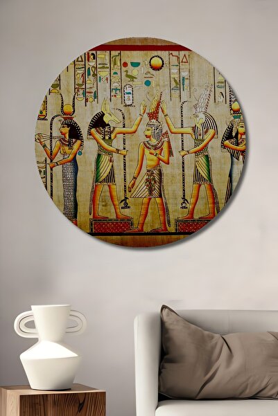 Teona Ahşap Ahşap Antik Eski Mısır Firavunlar Hiyeroglif Papirus Kleopatra Ta...