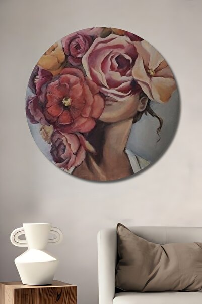 Teona Ahşap Ahşap Yüzümdeki Çiçekler Marcel Sanat Elmas Mozaik Tablo Şık Yuva...