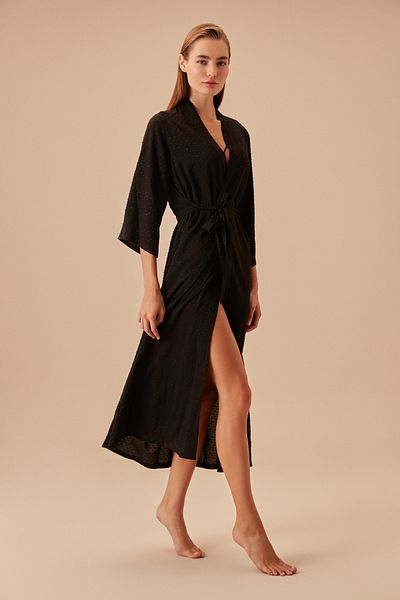 SUWEN Chloe Long Dressing Gown