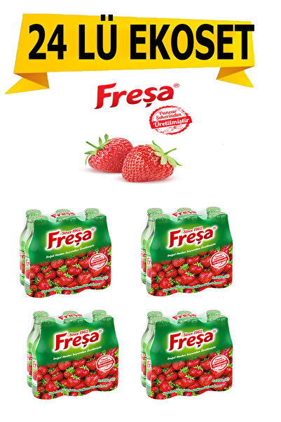 FREŞA Karadeniz den Doğal Mineralli Doğal Pancar Şekeri Kullanılmış Çilekli M...