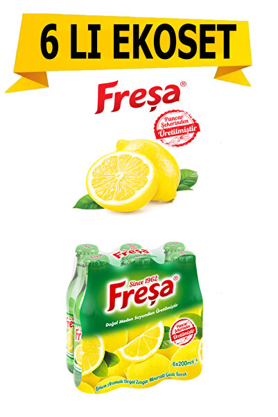 FREŞA Karadeniz den Doğal Mineralli Doğal Pancar Şekeri Kullanılmış Limon Mad...