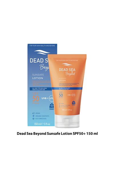 Dead Sea Beyond Sunsafe Lotion Spf50 - Sunscreen Lotion Spf50 150 ml8699375053319