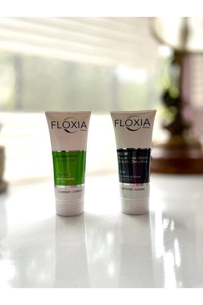 Floxia Purifying Peel-Off Mask + Balancing Care Gel 40 ml Set of 2