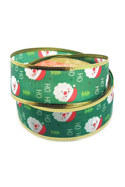 Lora Wedding 2.7m 38mm Wide New Year Themed Imported Ribbon with Wire Edges
