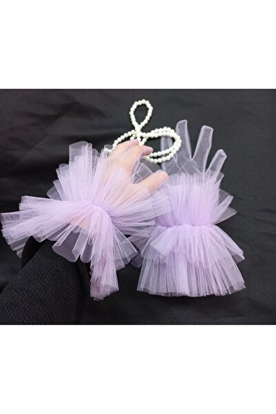 es moda shop قفازات العروس لفساتين السهرة من Dream أرجواني