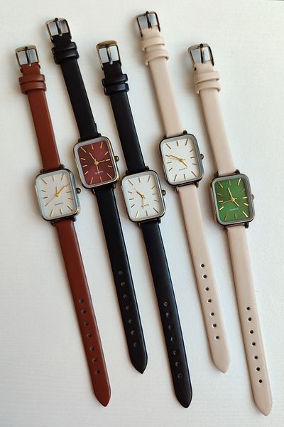 Ricardo SHOPAPERAL Ricardo Women's Wristwatch New Fashion Leather Cord Colorful Wristwatch DXD331