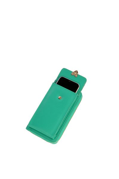 Baggle Geantă de umăr/portofoliu pentru telefon pentru femei - 232KC701 – Verde smarald