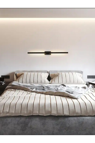 BY-LAMP Black Led Sconce - Wall Reflective