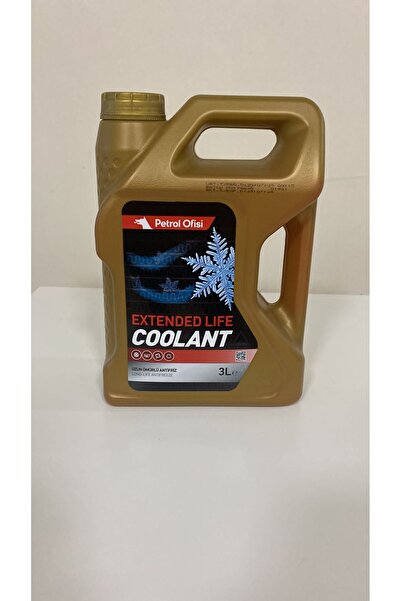 Petrol Ofisi Organik Kırmızı Antifriz 3 Lt 2025 Üretim