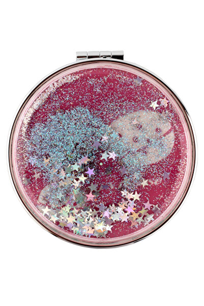 Tikatti Double Sided Starry Mirror with Magnifying Glass