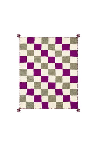 destekar Blanket - Beige Checked