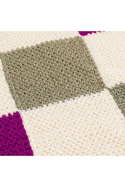 destekar Blanket - Beige Checked