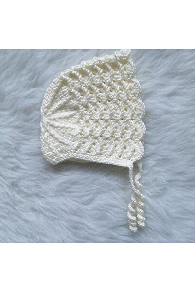 Merve ÖZTÜRK Bebek Çocuk Bonet Şapka organik el örgüsü tasarım