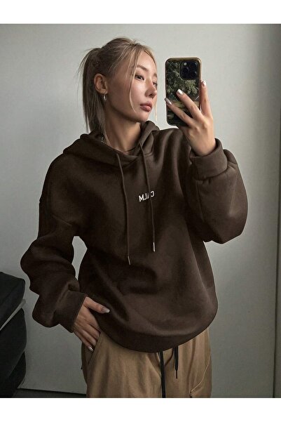 MOONBULL Φούτερ με κουκούλα Unisex με στάμπα