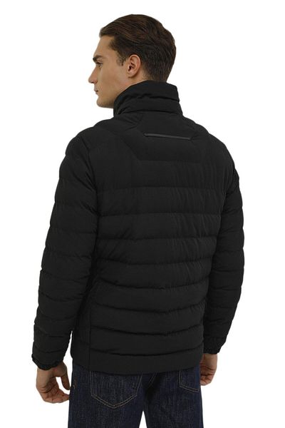 lumberjack Marcel Coat 2Sn56 3Pr Μαύρο Ανδρικό Παλτό Διπλής Όψης