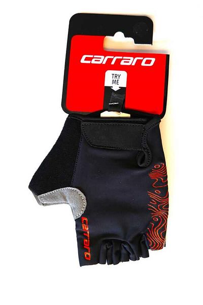 Carraro SHORT FINGER GLOVE CR-23013 - RED - SIZE M