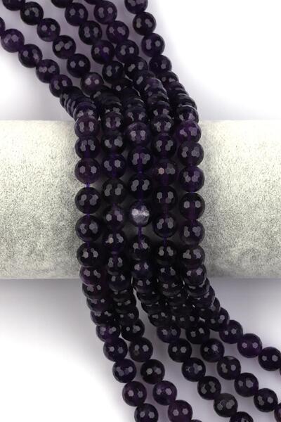 Alibaba Doğaltaş جمشت (جودة) سلسلة حجر طبيعي 8 مم قطع الكرة الأرضية