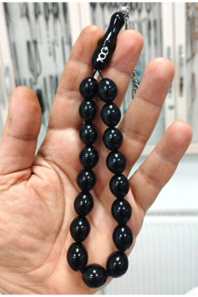 OltutaşıMarket 100. Yıl Logolu Gürcistan Oltu Taşı EFE Tesbih