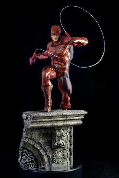 TuransoyCraft Marvel Comics Daredevil Figür Büyük Boy 25CM