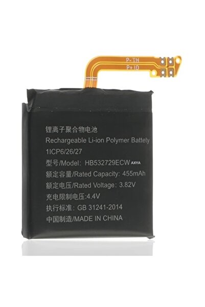 AXYA Huawei Gt2 Pro 46mm Pil Batarya Hb532729efw 3.8v 460mah