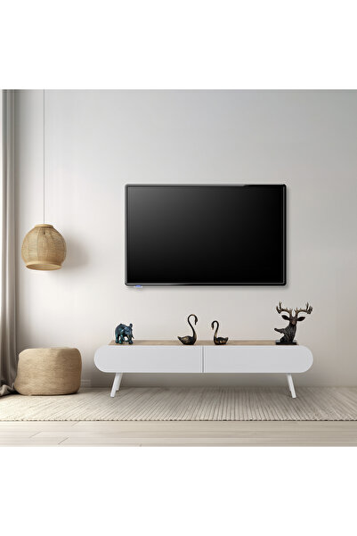 FLORADESİGN Flora Dia Dekoratiif Tv Ünitesi (meşe_beyaz)