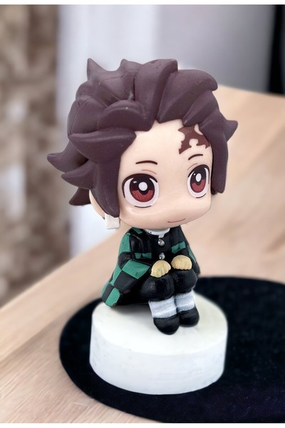 TEEMOOD PIRATE PARROT Kamado Tanjiro Demon Slayer Kimetsu No Yaiba 12CM PLATF...