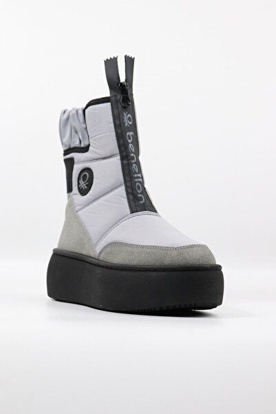 United Colors of Benetton - BN 50068 Gri Kadın Bot