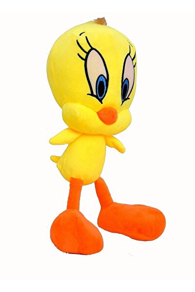 Ailenizin Oyuncakçısı Looney Tunes Tweety Figür Peluş Oyuncak Uyku & Oyun Arkadaşı Ithal Ürün 38 Cm