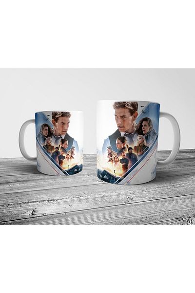 Pixxa Our Duty Danger 7 - Mission Impossible 7 Mug Cup Model 2